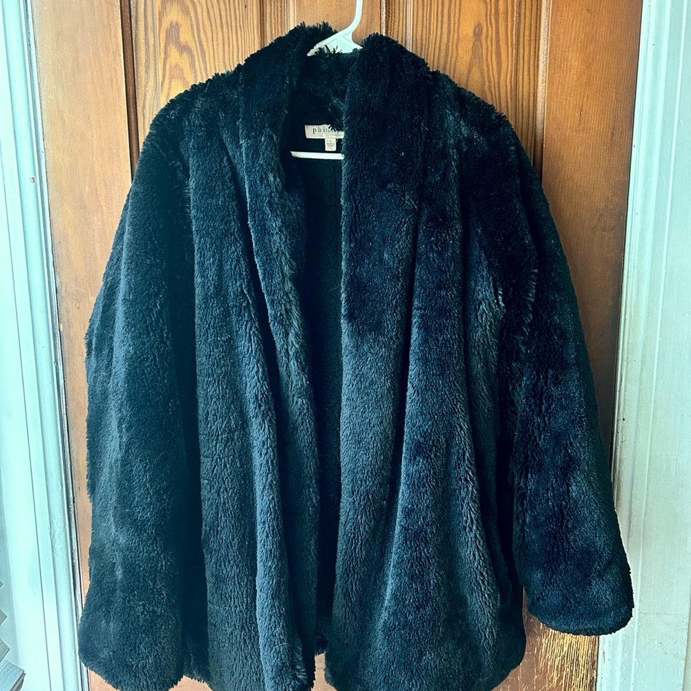 Philosophy Black Teddy Jacket